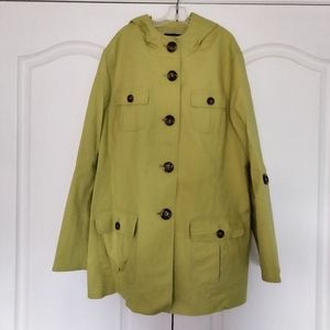 Jones New York Signature, lime green jacket, XL, stretch